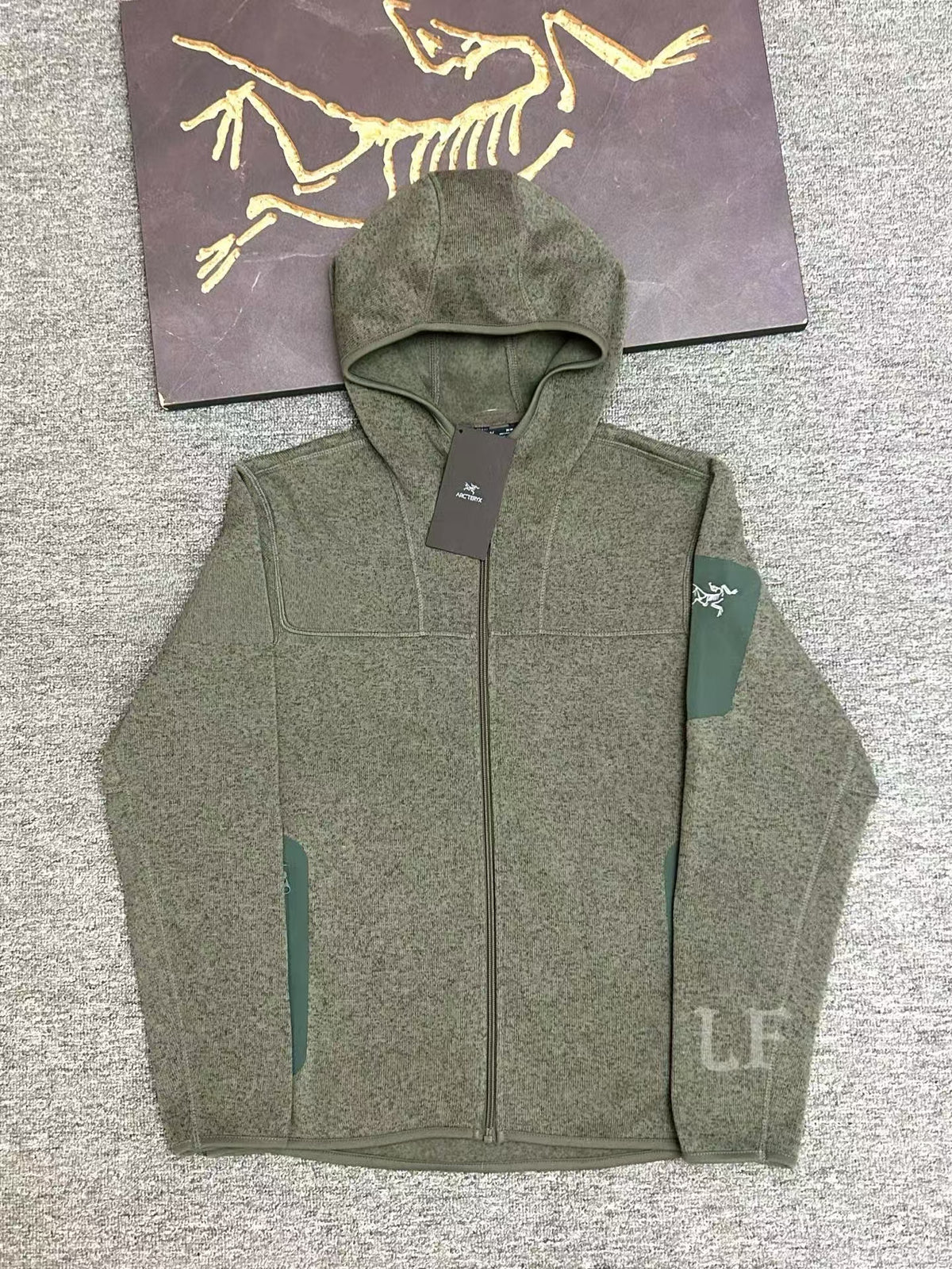 Arc'teryx Full‑Zip Hooded Fleece Jacket