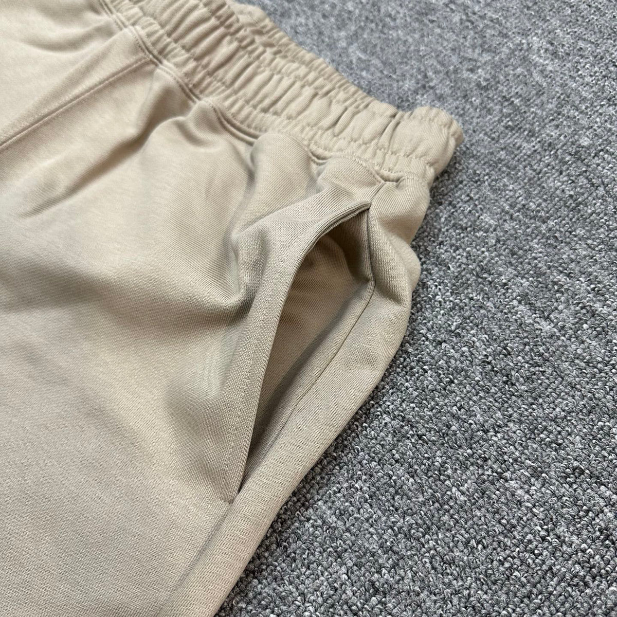 A Bathing Ape Tone-on-Tone Ape Head Embroidered Shorts