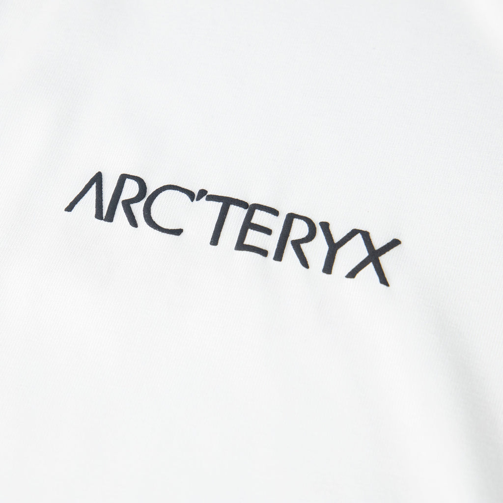 Arc'teryx Pink Chest Wordmark & Back Multi-Label Skeleton Bird Unisex T-Shirt
