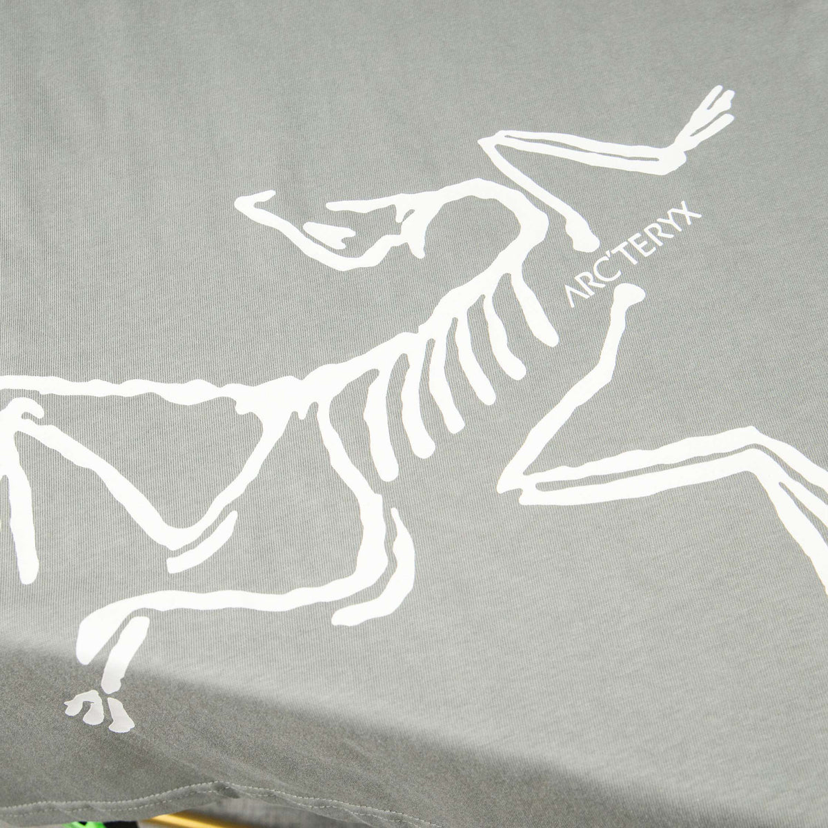 Arc'teryx Mini Bird Logo Front & Oversized Archaeopteryx Skeleton Back Unisex T-Shirt