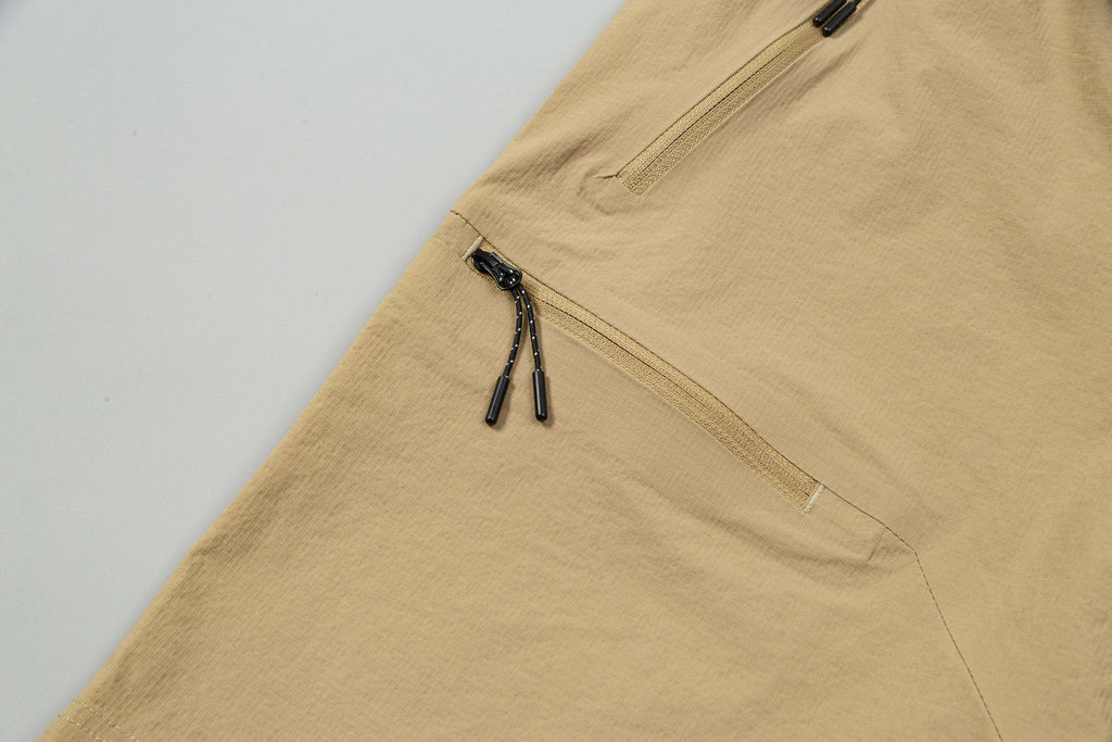 Arc'teryx Multi‑Zipper Pocket Drawstring Functional Outdoor Shorts