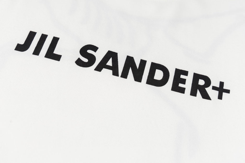Jil Sander+ Front Logo Back Fossil Skeleton Graphic SS T‑Shirt