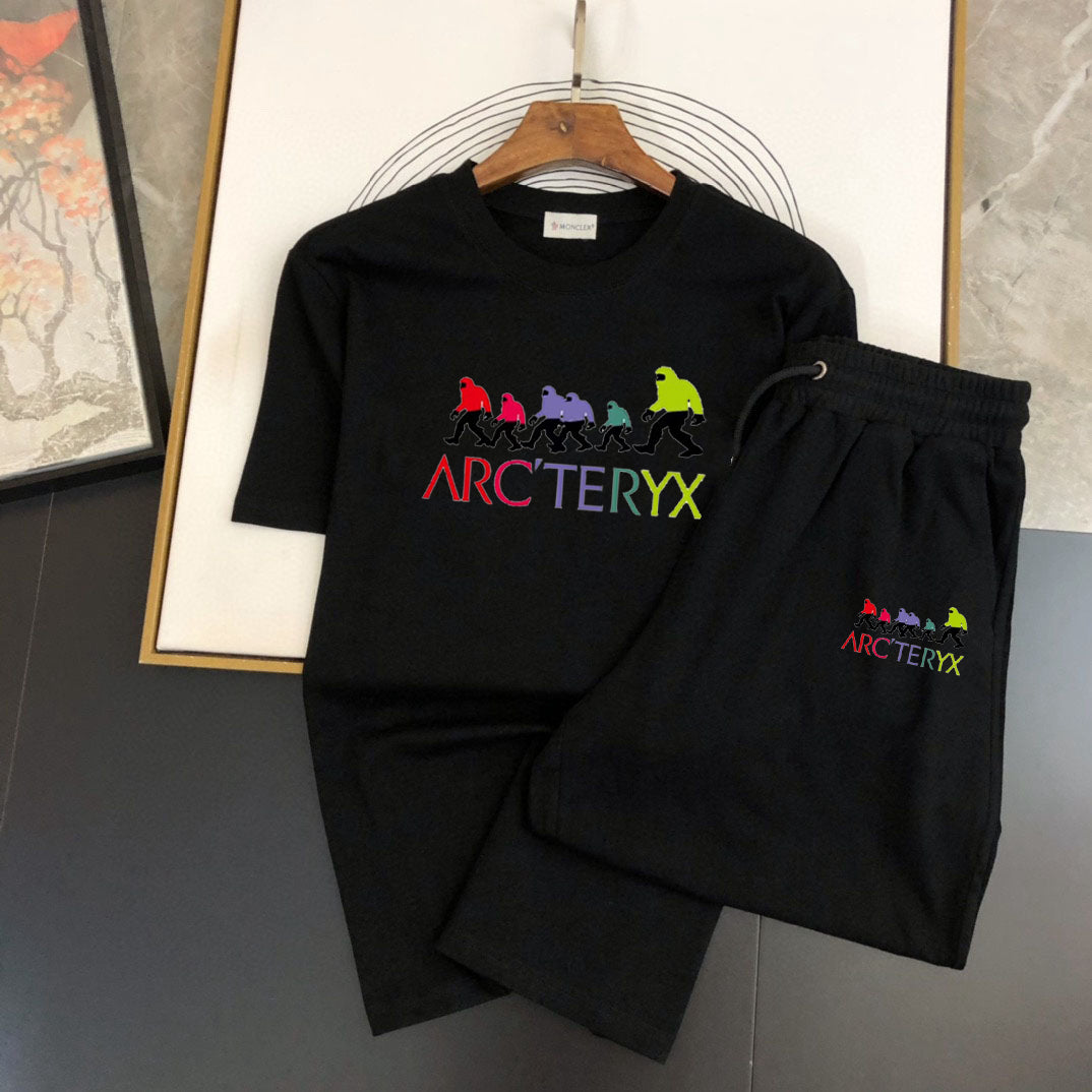 Arc'teryx Evolution Graphic T‑Shirt & Shorts Set Unisex Outfit