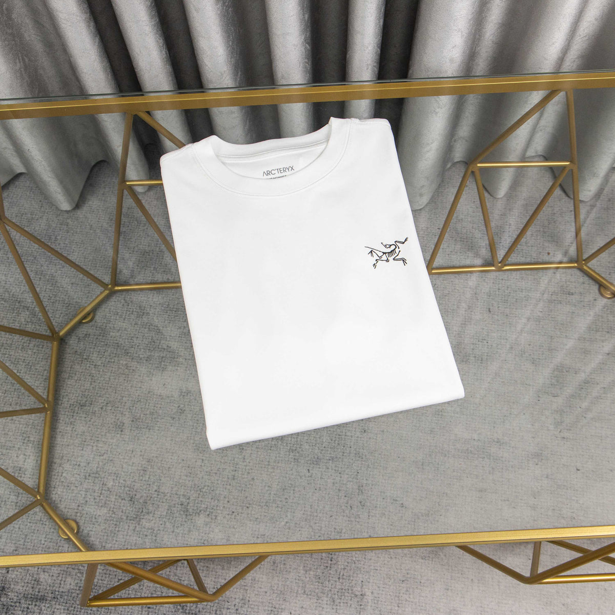 Arc'teryx Mini Bird Logo Side Vertical Print Unisex T-Shirt