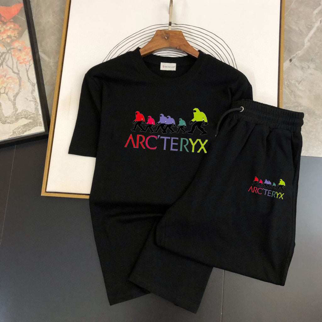 Arc'teryx Evolution Graphic T‑Shirt & Shorts Set Unisex Outfit