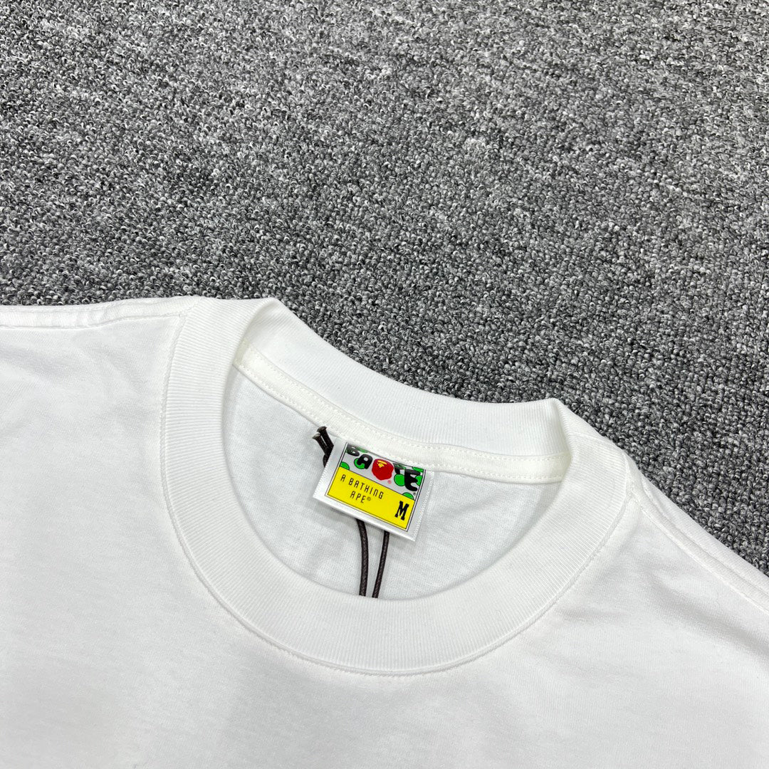 BAPE ABC Camo Ape Head College Tee Oversized Unisex T-Shirt