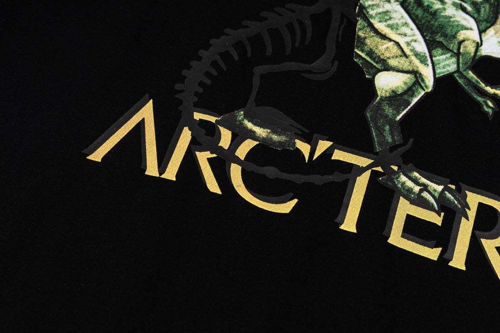 Arc'teryx T-Rex Half-Skeleton Graphic & Gold Wordmark Unisex T-Shirt