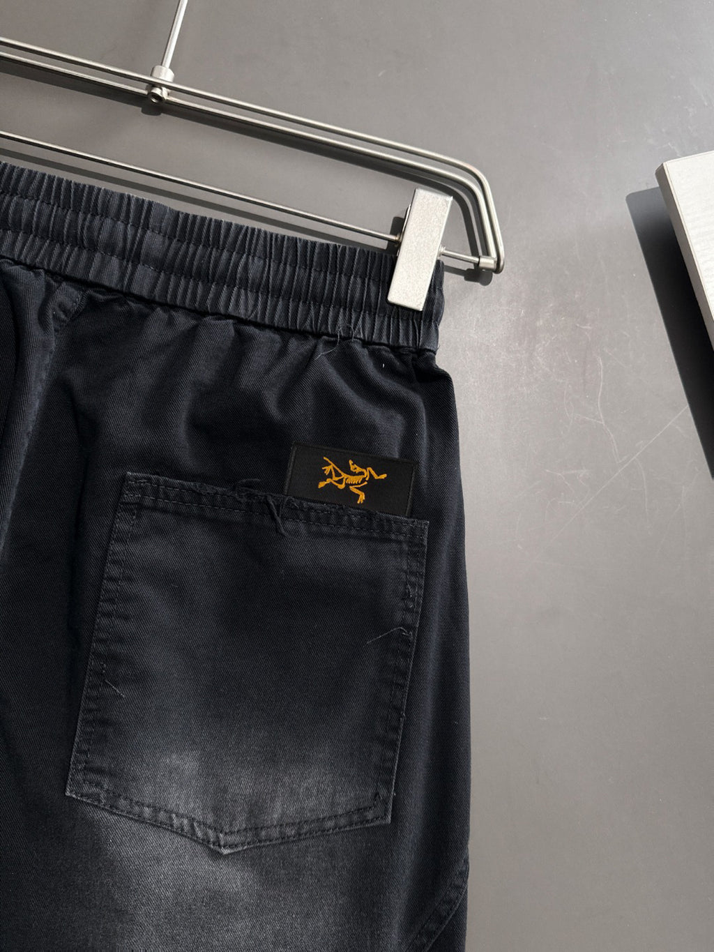 Arc'teryx Sun-Faded Wash Patch Pocket Elastic Waist Shorts