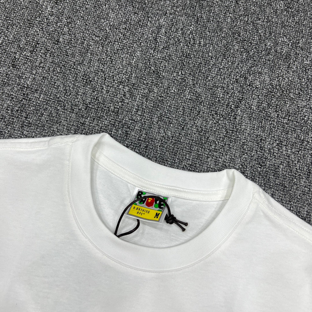 BAPE A Rising Bape Moon Ape Head Sci-Fi Comic Tee Oversized Unisex T-Shirt
