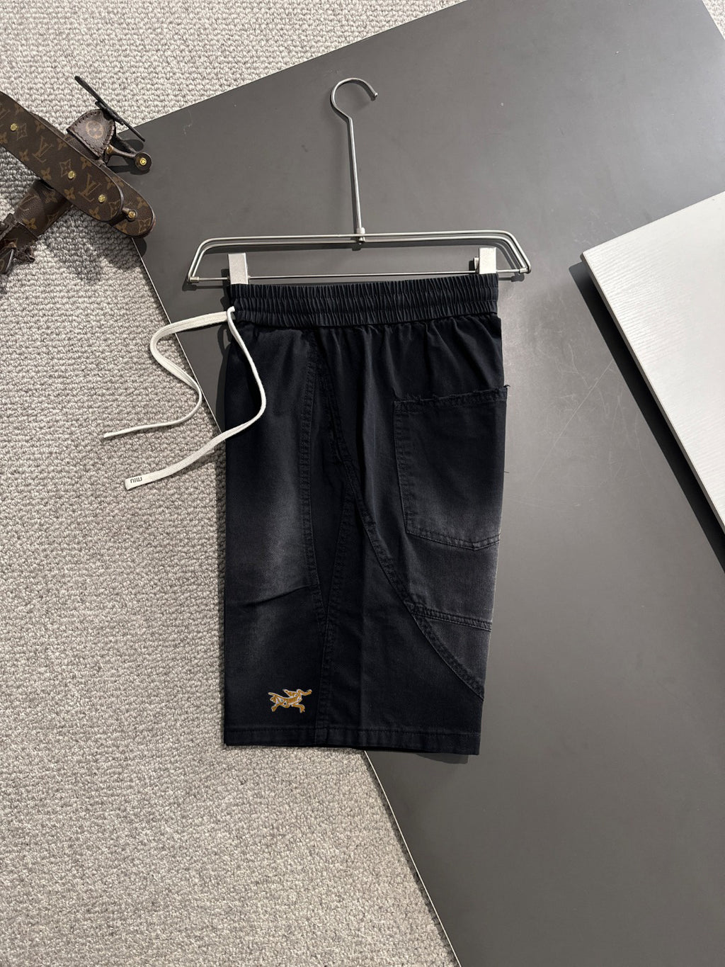Arc'teryx Sun-Faded Wash Patch Pocket Elastic Waist Shorts