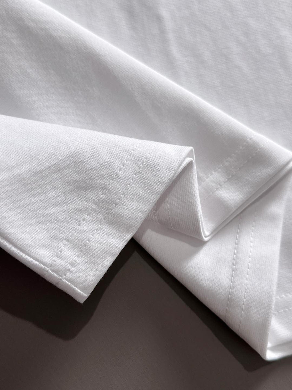 Stone Island Heavyweight Cotton Crew Neck T-Shirt with Left Chest Compass Badge