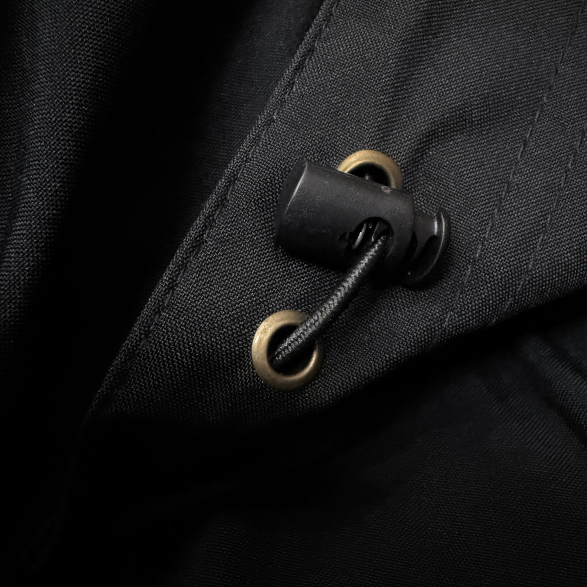 Stone Island Hooded Shell Jacket — Yellow & Teal Embroidered Compass Badge, YKK Full-Length Concealed Zip, Storm Flap