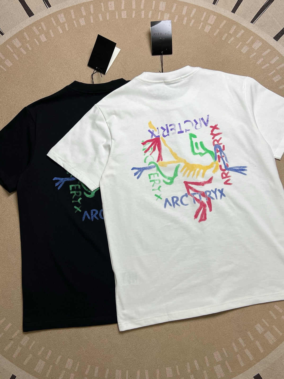 Arc'teryx Small Chest Multi‑Color Bird Logo Short‑Sleeve T‑Shirt Unisex