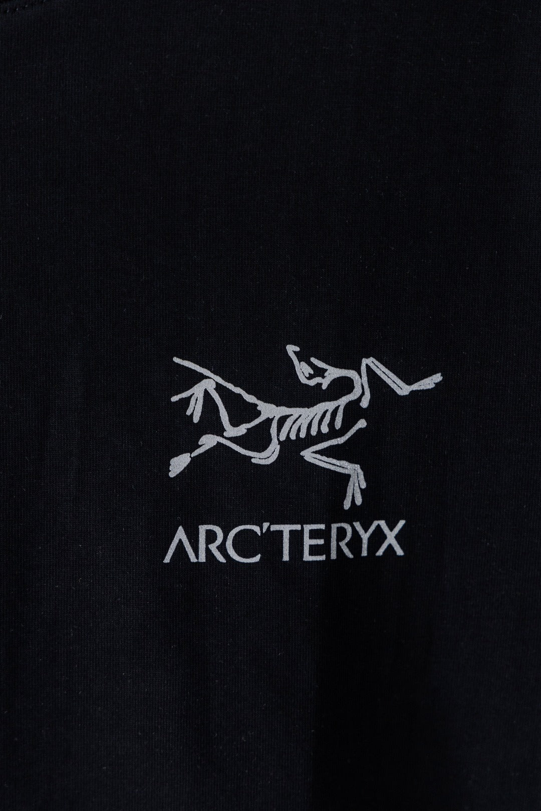 Arc'teryx Contrast‑Stitch Bird Logo Crew‑Neck Short‑Sleeve T‑Shirt