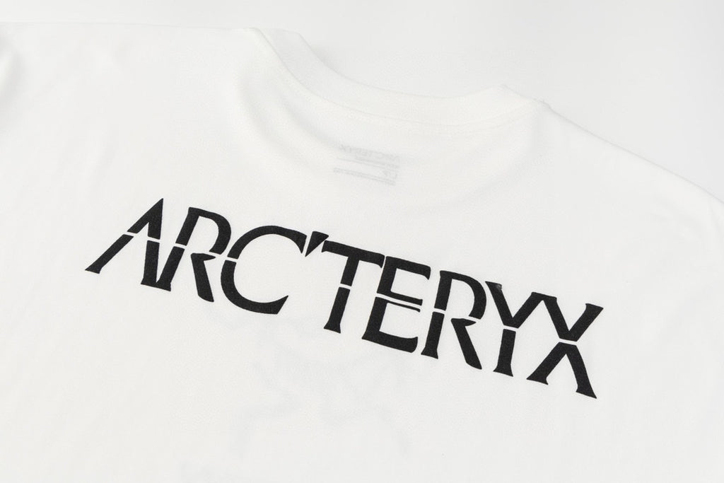 Arc'teryx Front Bird Logo Back Large Wordmark SS T‑Shirt