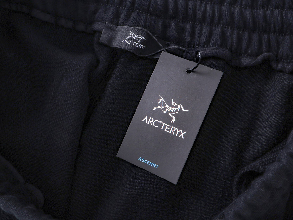 Arc'teryx Large Skeleton Fossil‑Bird Print Drawstring Jogger Pants