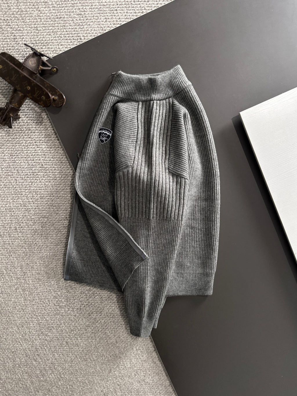 Arc'teryx Men's Ribbed Zip-Up Knit Jacket