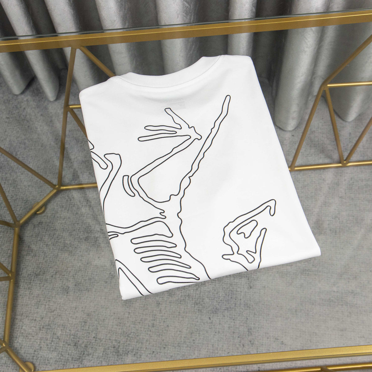 Arc'teryx Front Logo & Back Skeleton Bird Line-Art Unisex T-Shirt