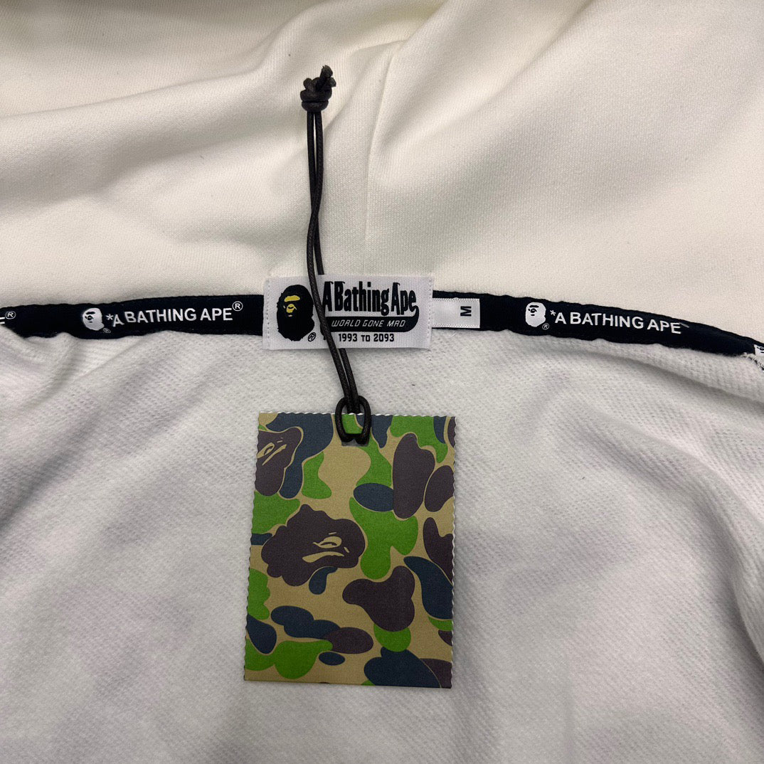 BAPE Macro City Camo Shark Full-Zip Double Hood Hoodie