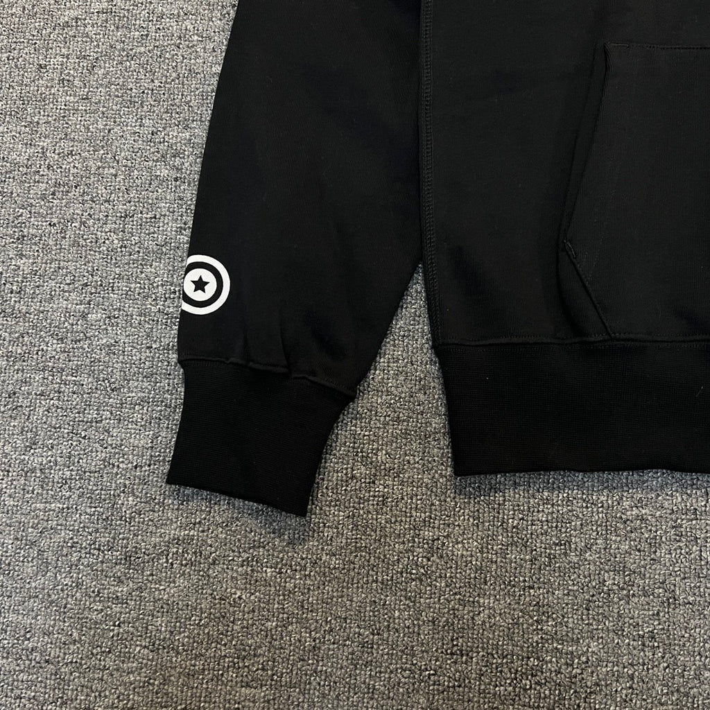 BAPE Solid Shark Full-Zip Hoodie - Gray / Black