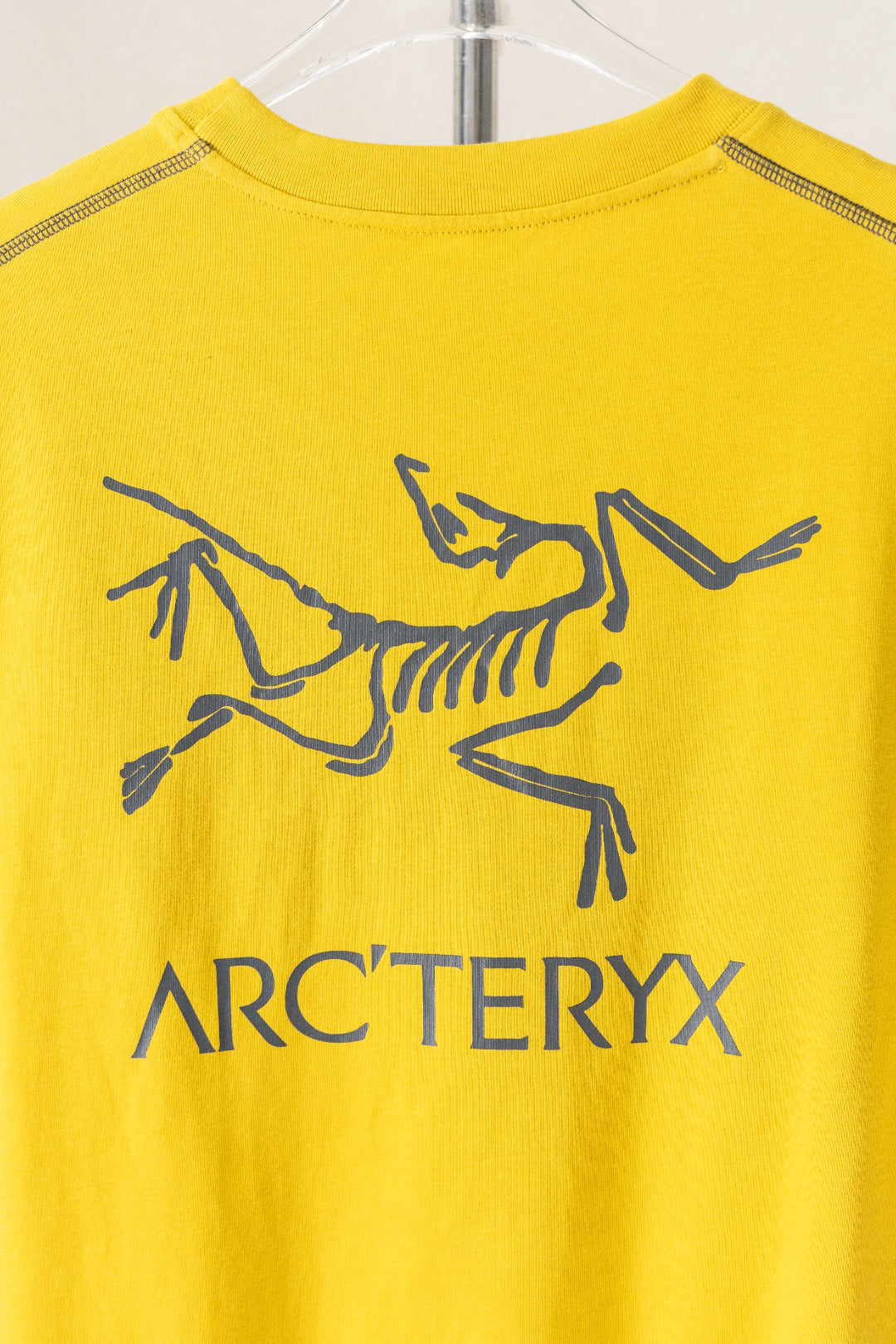 Arc'teryx Contrast Stitch Detail Bird Logo Short Sleeve Tee, Casual Daily Top
