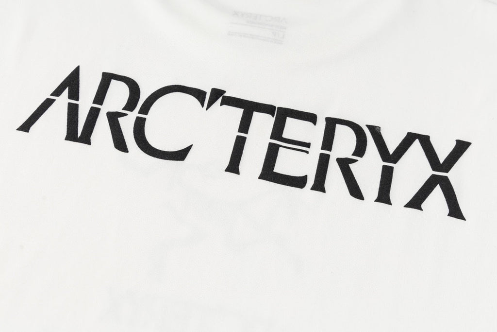 Arc'teryx Front Bird Logo Back Large Wordmark SS T‑Shirt