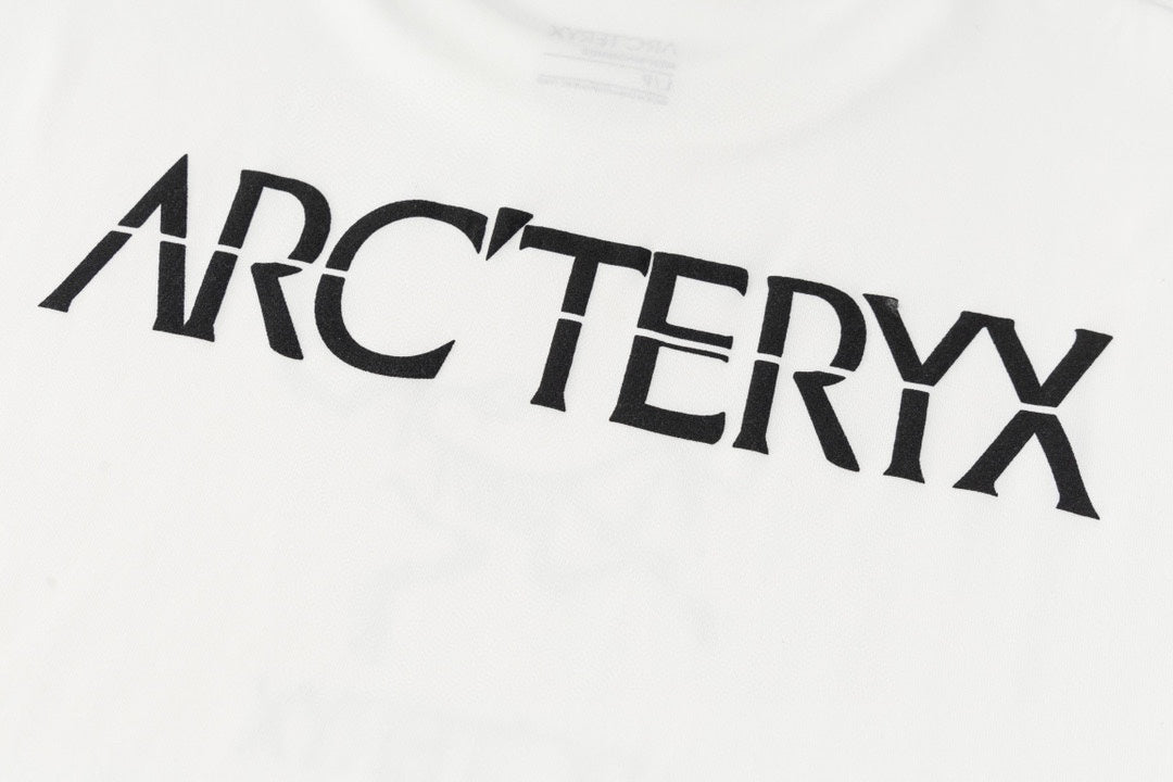 Arc'teryx Front Bird Logo Back Large Wordmark SS T‑Shirt