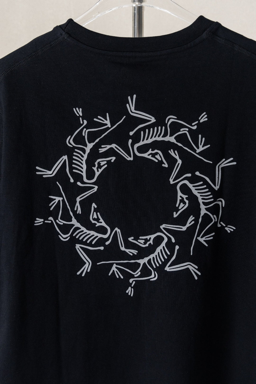 Arc'teryx Contrast‑Stitch Bird Logo Crew‑Neck Short‑Sleeve T‑Shirt