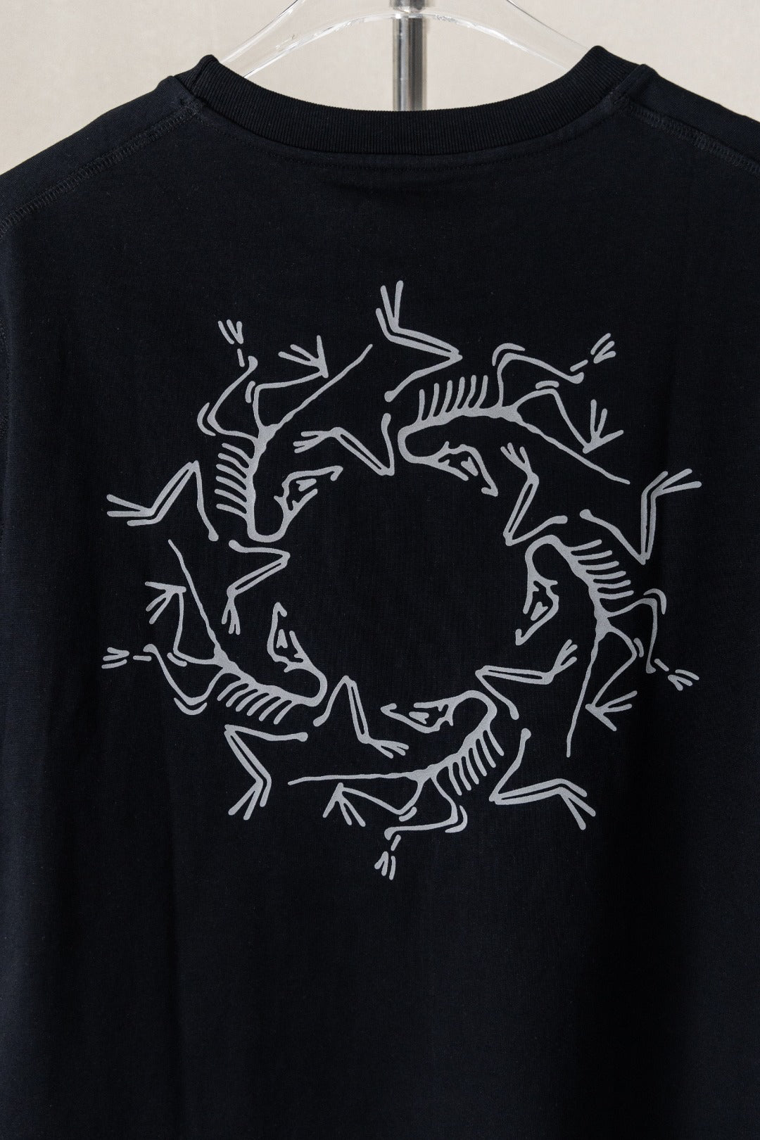 Arc'teryx Contrast‑Stitch Bird Logo Crew‑Neck Short‑Sleeve T‑Shirt