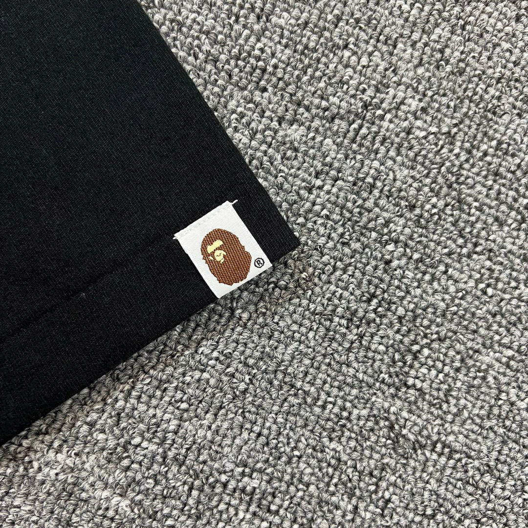 BAPE Archive Hangtag Label Collage Ape Head Double-Sided Print Tee Oversized Unisex T-Shirt