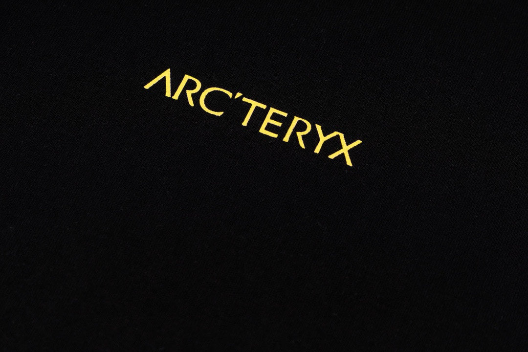 Arc'teryx Dual Logo Gold Print SS T‑Shirt