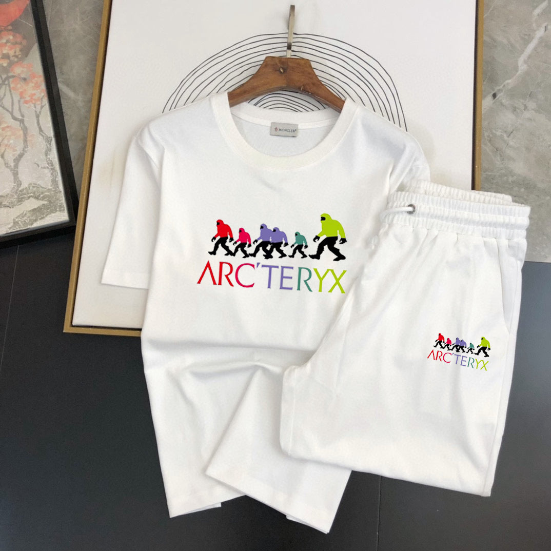Arc'teryx Evolution Graphic T‑Shirt & Shorts Set Unisex Outfit