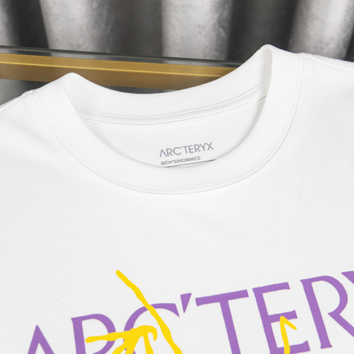 Arc'teryx Rainbow Multi-Color Logo Print Oversized T-Shirt