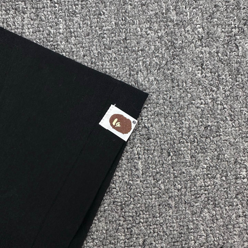 BAPE SS26 General Ape T-Shirt — White / Black