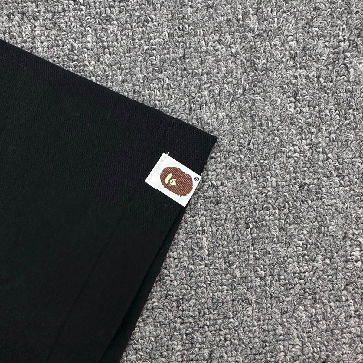 BAPE SS26 General Ape T-Shirt — White / Black