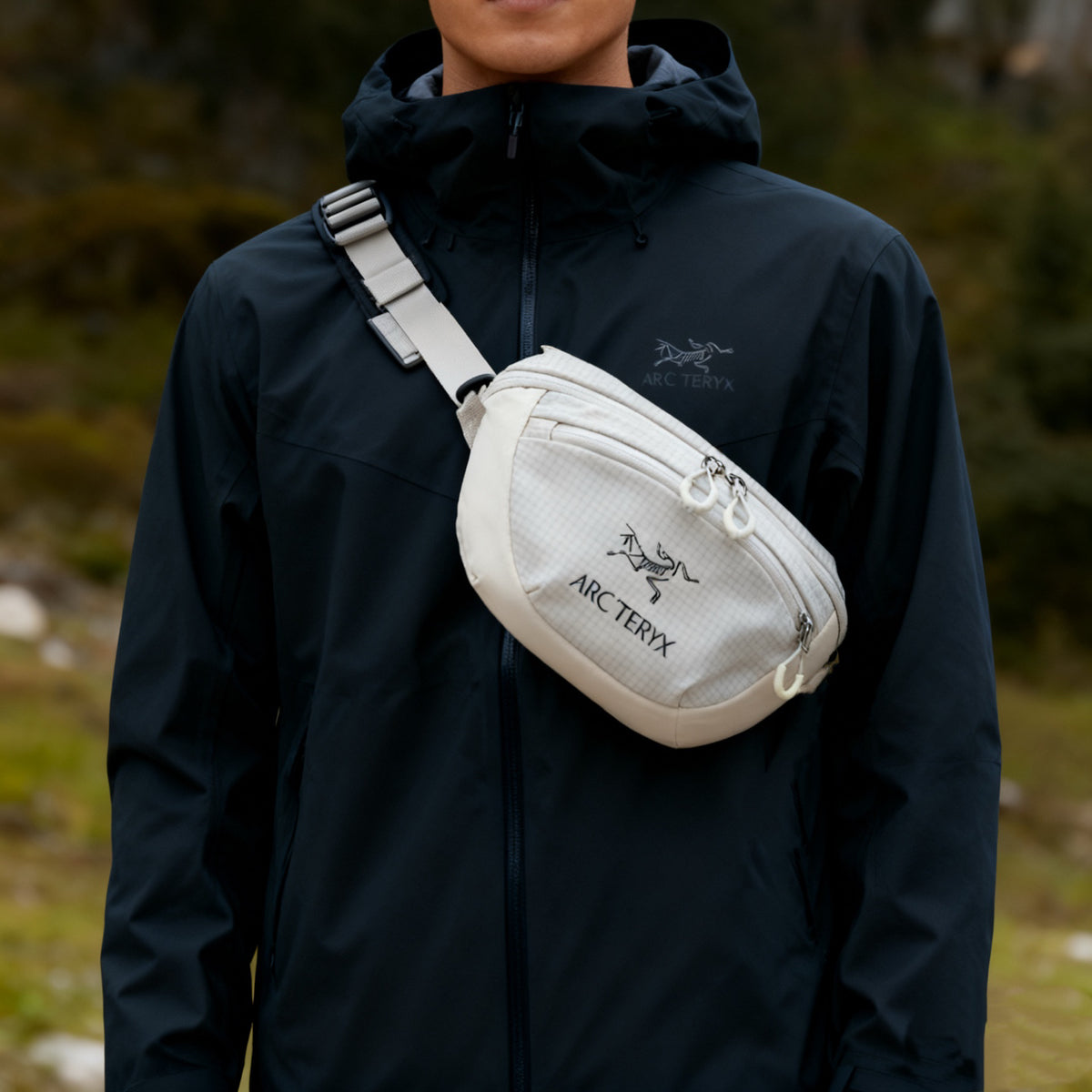 Arc'teryx Outdoor Waist Bag, Lightweight Water‑Resistant Crossbody Fanny Pack Unisex