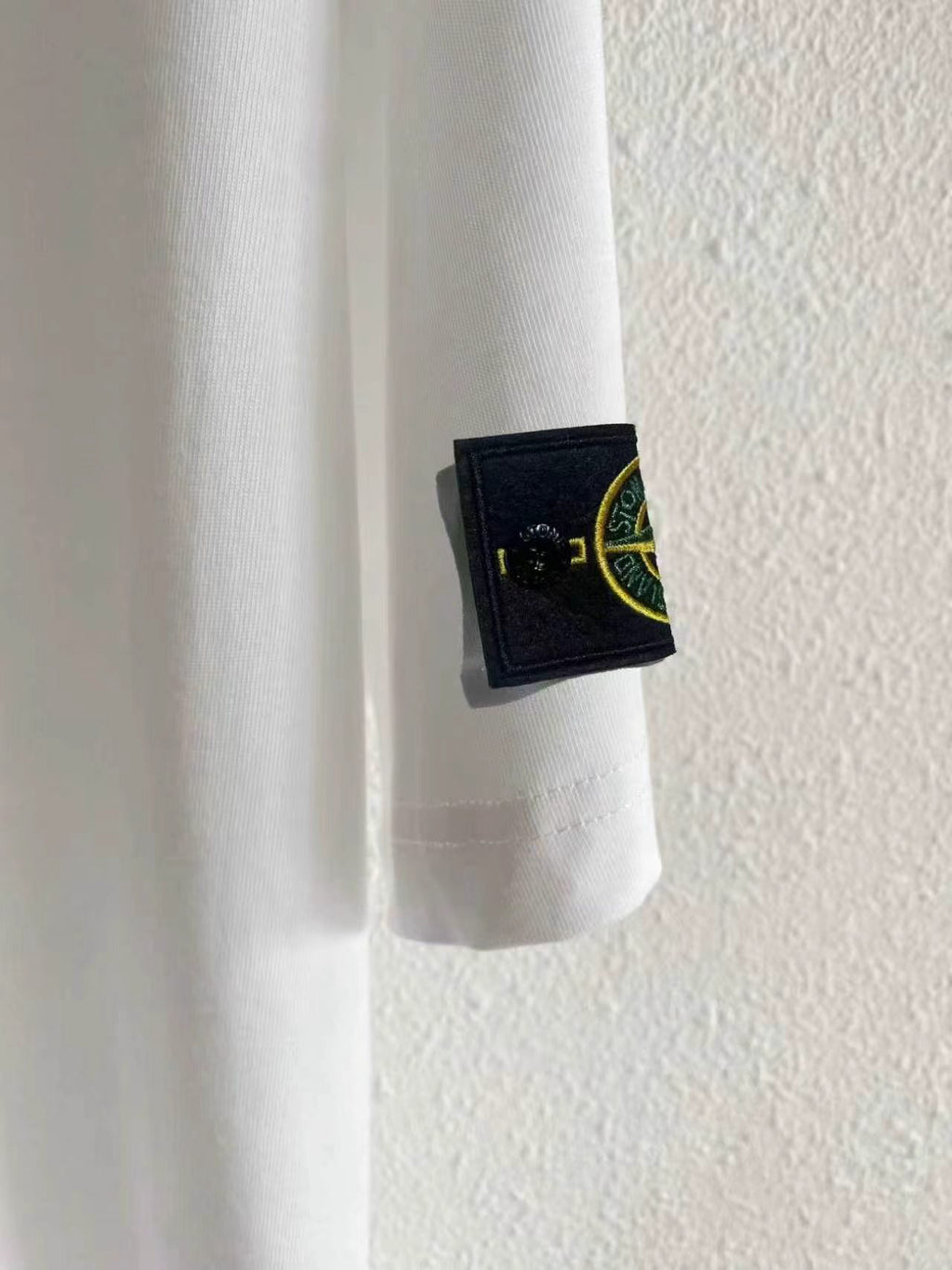 Stone Island Classic Compass Rose Badge Left Chest Print T-Shirt