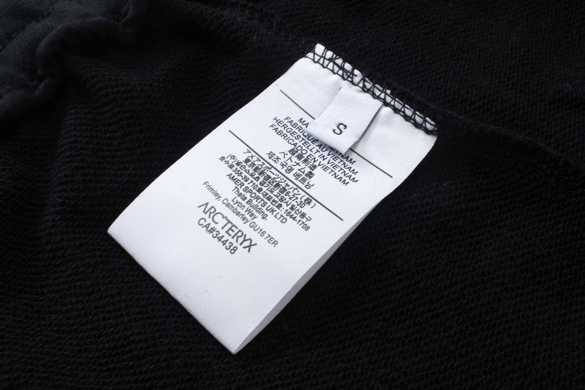 Arc'teryx Skeleton Fossil‑Bird Graphic Drawstring Sweat Shorts