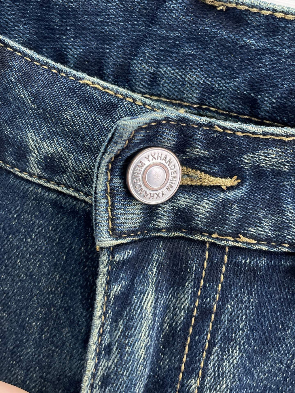 Ralph Lauren Men's Vintage Faded Slim‑Fit Denim Jeans