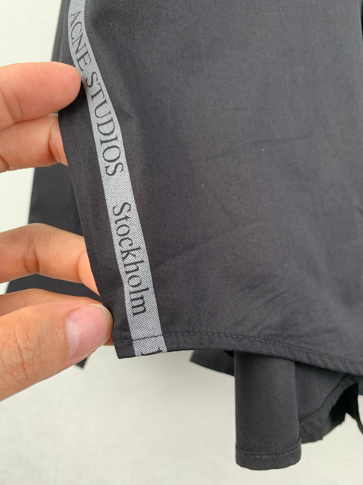 Acne Studios Oversized Pocket Long‑Sleeve Button‑Down Shirt