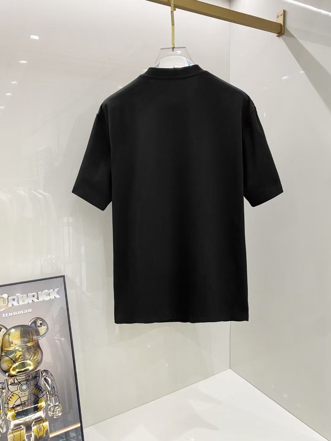 AMIRI Ornate Script Logo Crew Neck Short‑Sleeve T‑Shirt