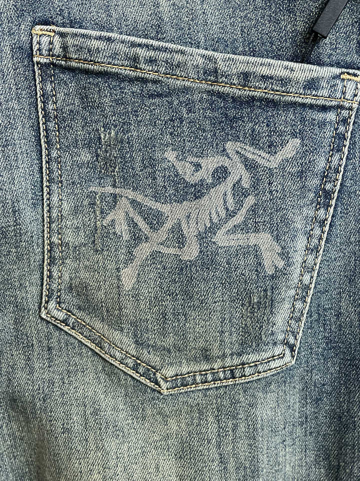 Arc'teryx Washed Straight‑Leg Denim Jeans