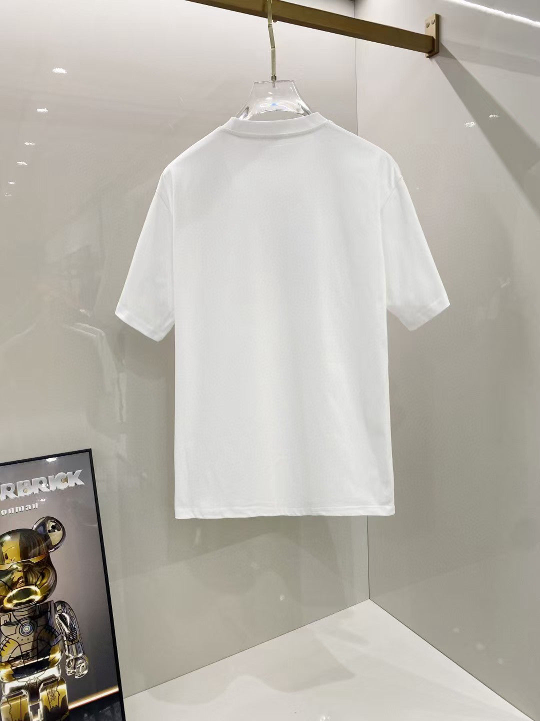 AMIRI Symmetrical Tribal Graphic Crew Neck Short‑Sleeve T‑Shirt