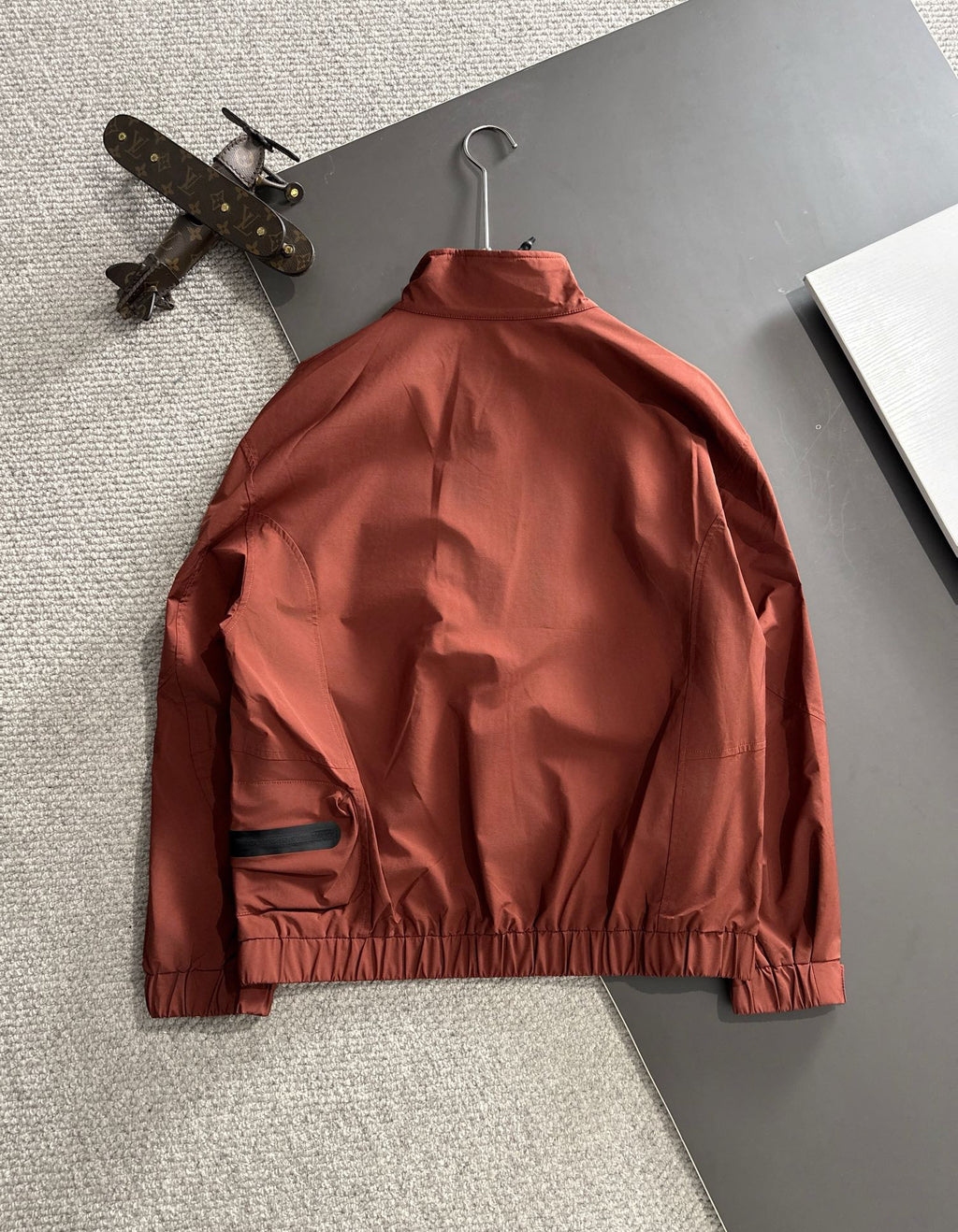 Arc'teryx Multi-Logo Stand Collar Windbreaker Jacket