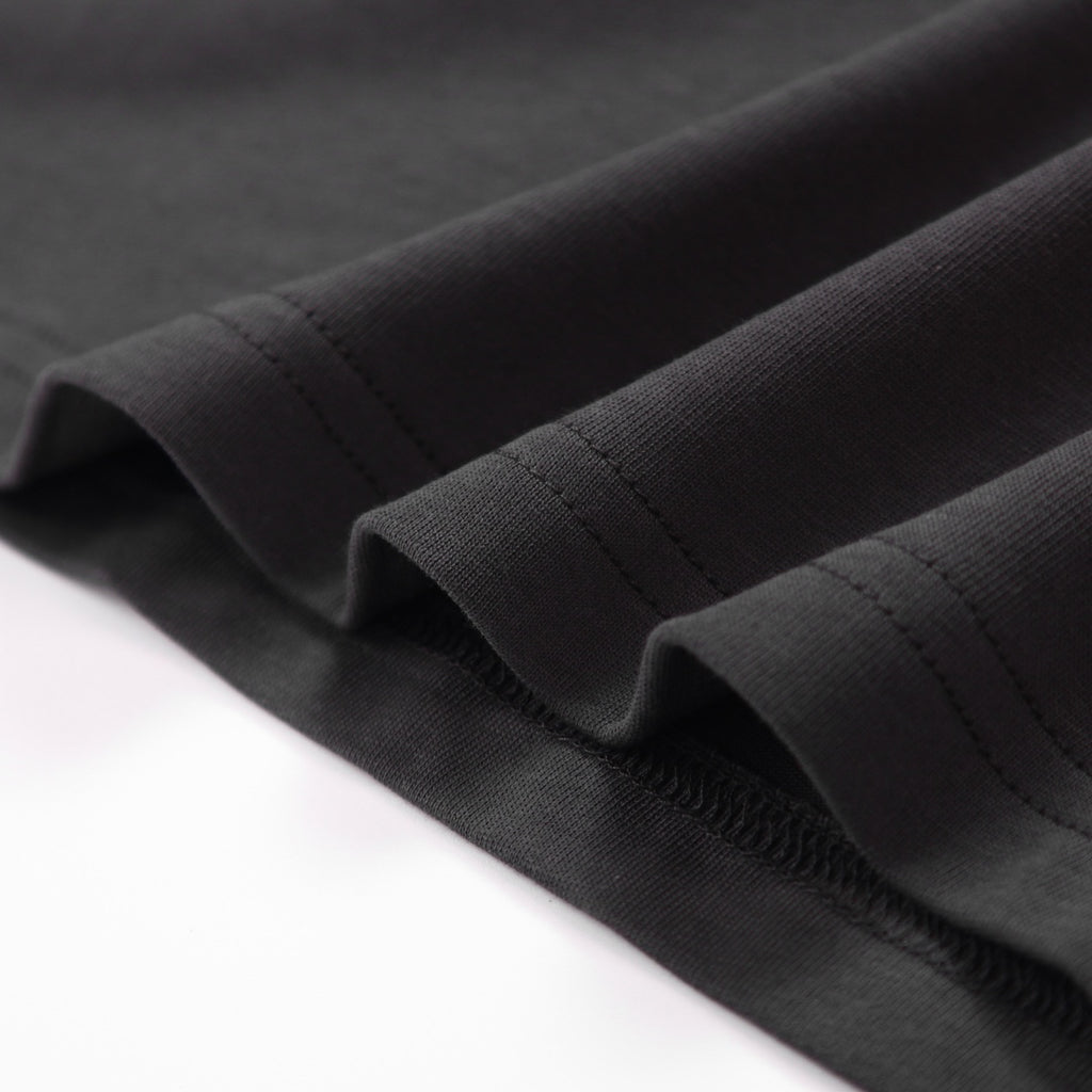 Stone Island Centre Chest Logo Crew Neck T-Shirt with Right Sleeve Nylon Zip Pocket