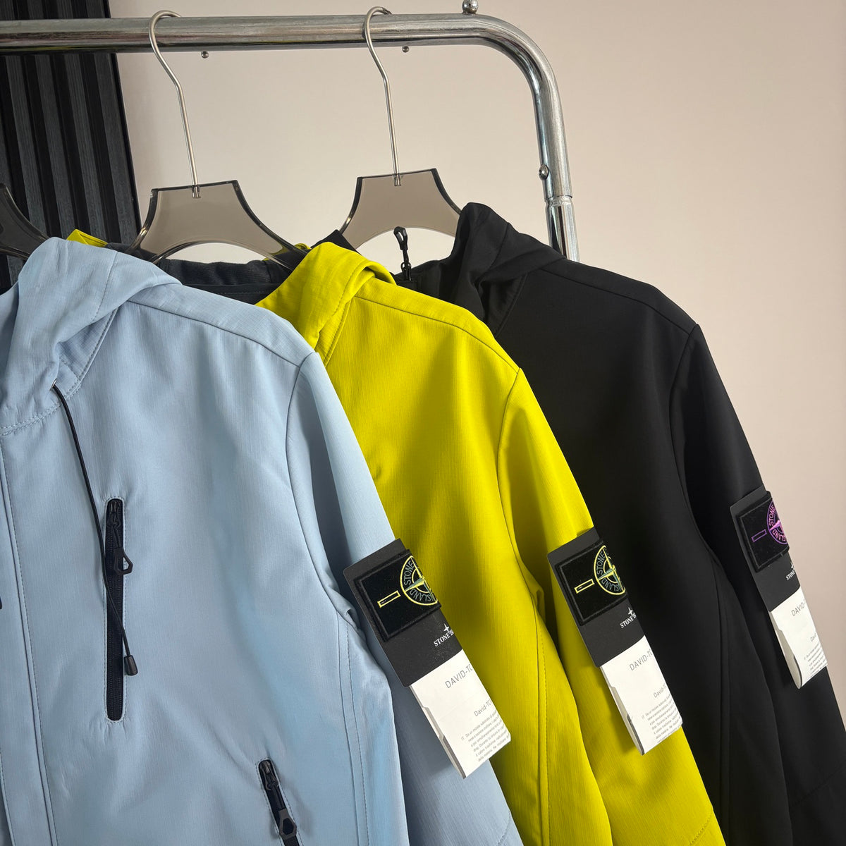 Stone Island Softshell Multi-Pocket Hooded Jacket with Compass Badge