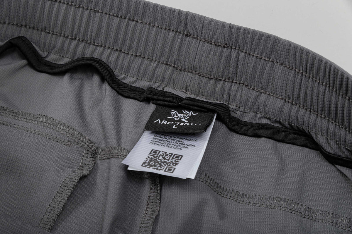Arc'teryx Side Letter Logo Zipper Pocket Drawstring Outdoor Shorts